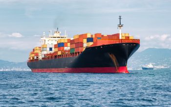 commercial cargo ship carrying containers commercial cargo ship carrying containers